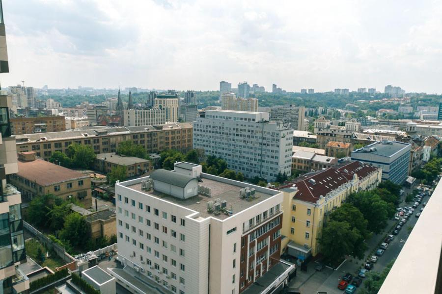 Квартира На Улице Деловая Kiev Buitenkant foto